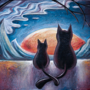 2 Katzen