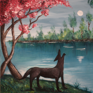 wolf at sea