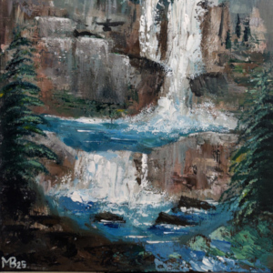 Waterfall abstract