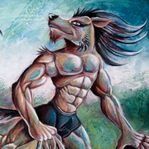 wolfman looking back